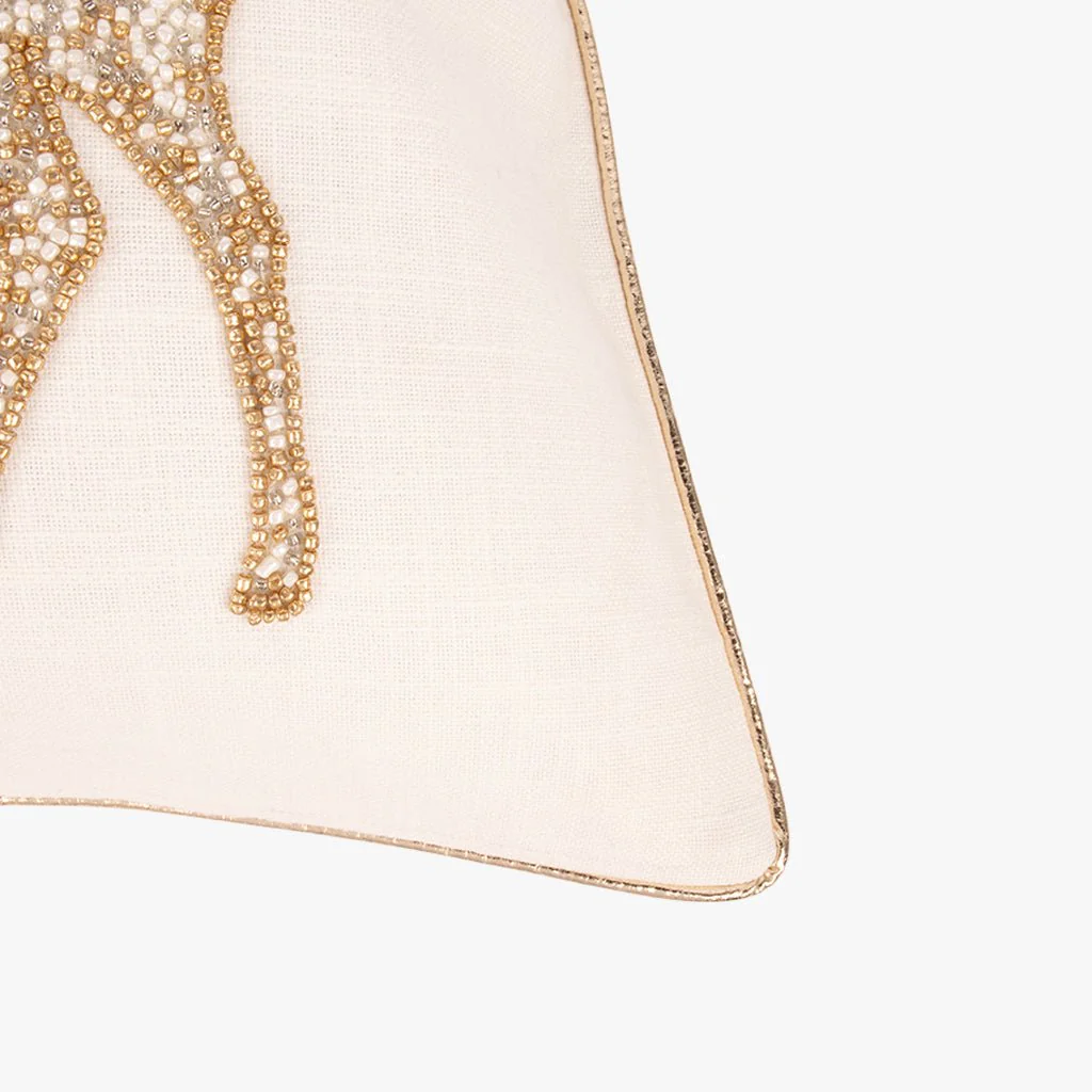 Capa de Almofada Veado com Missangas NEW BRIGHT