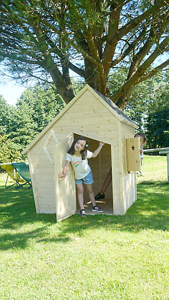 Cabane enfant bois Soulet Destructurée