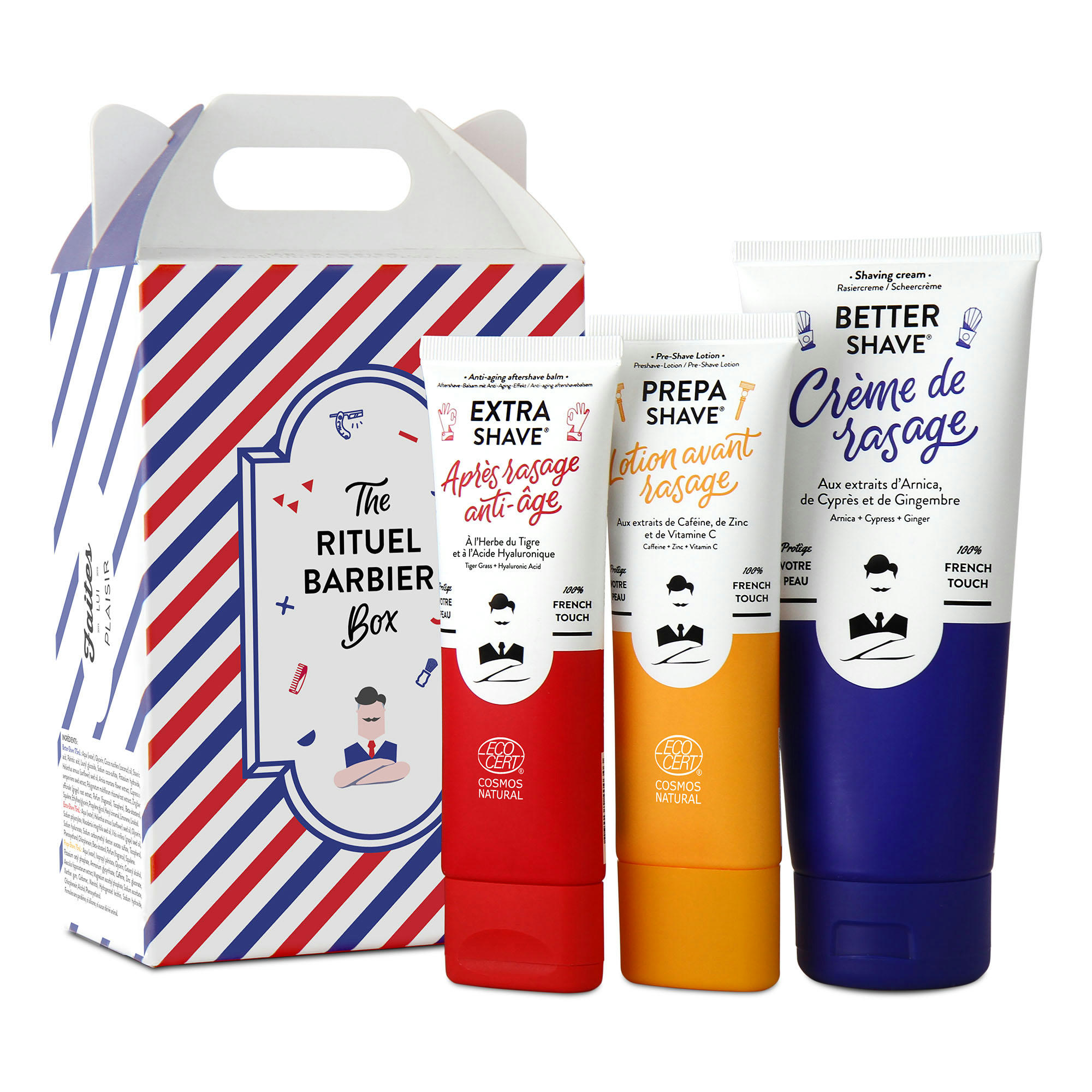 - THE RITUEL BARBIER BOX - Coffret de Rasage pour Hommes