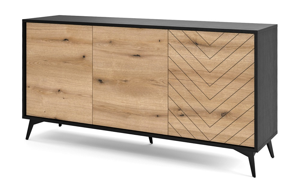 Komoda w jodełkę DIAMO do salonu K154