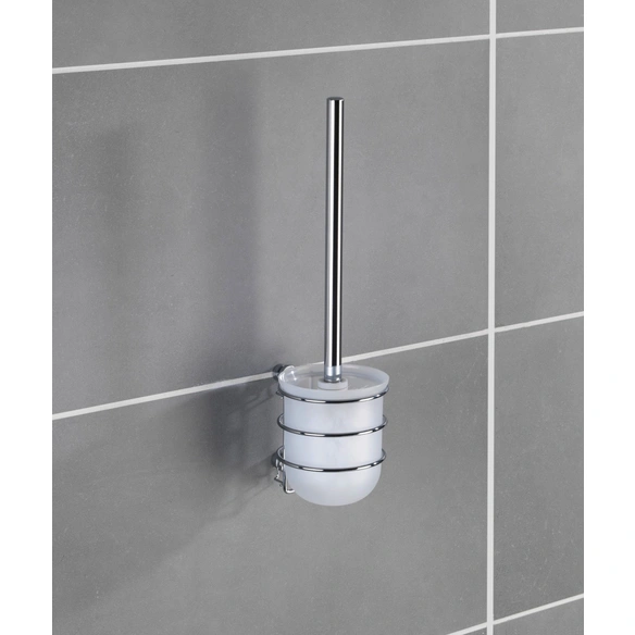 WC-Wandgarnitur »Classic«, Stahl, silberfarben