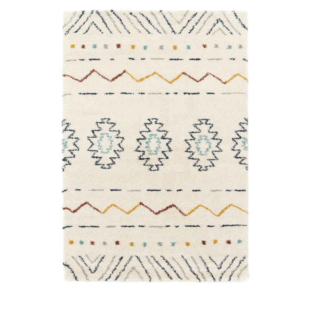 ANISSA I - Tapis d'inspiration berbère multicolore 120x170 cm