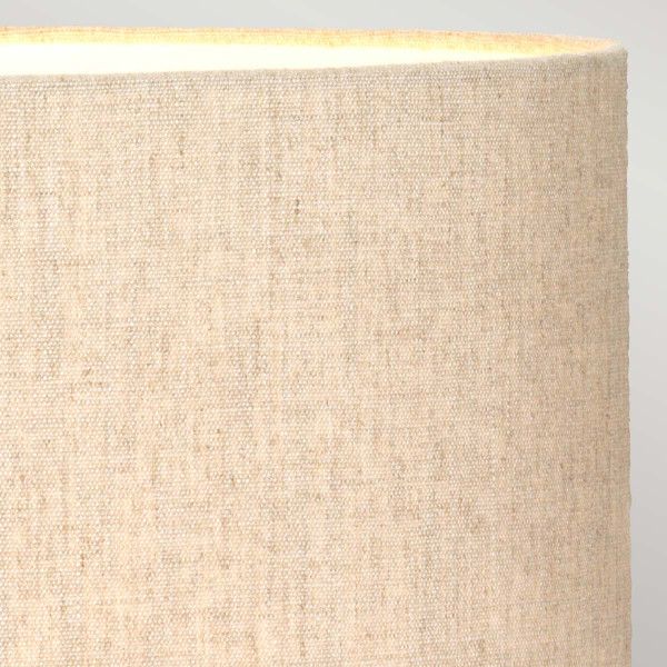 Lampa stołowabrązowo-kremowa Rufus 1xE27x40W wys:48cm Designer's Lightbox