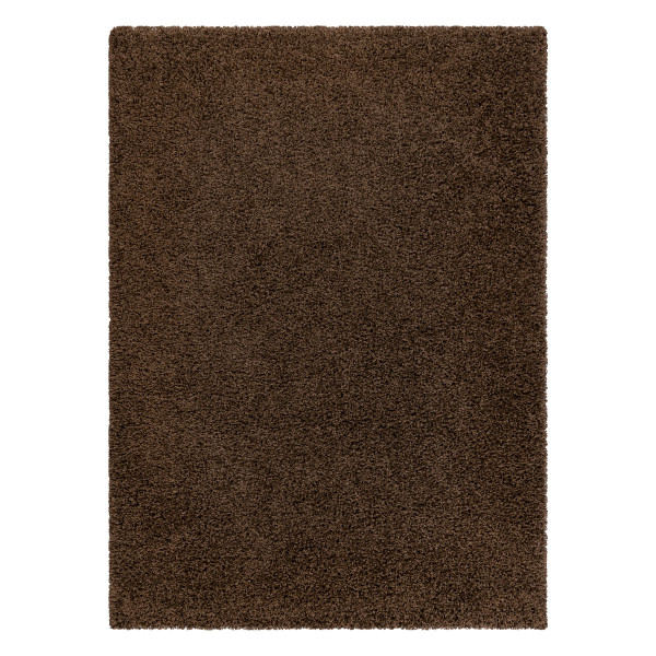Dywan SOFFI shaggy 5cm brązowy 80x150 cm