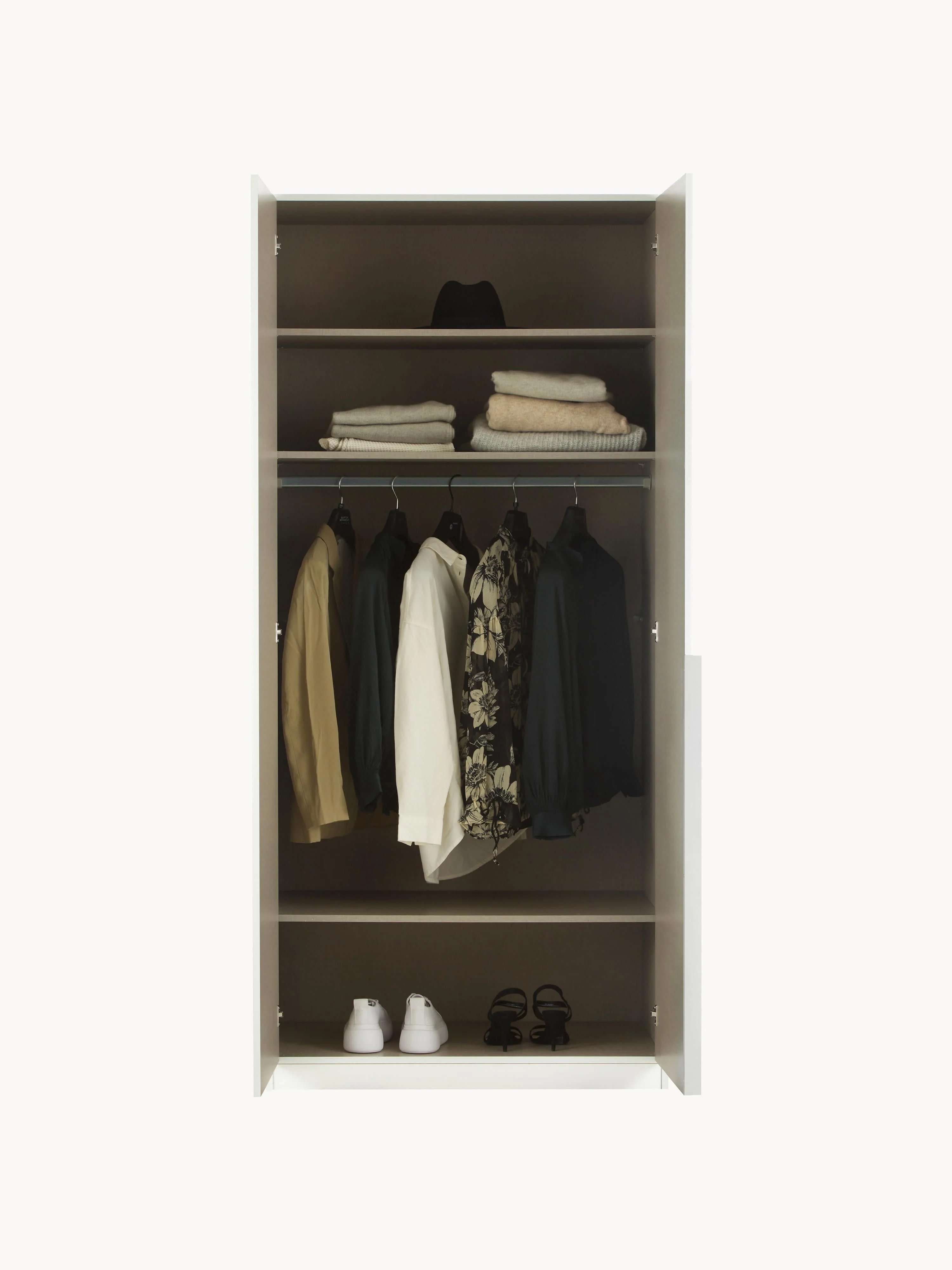 Drehtürenschrank Mia, 2-türig
