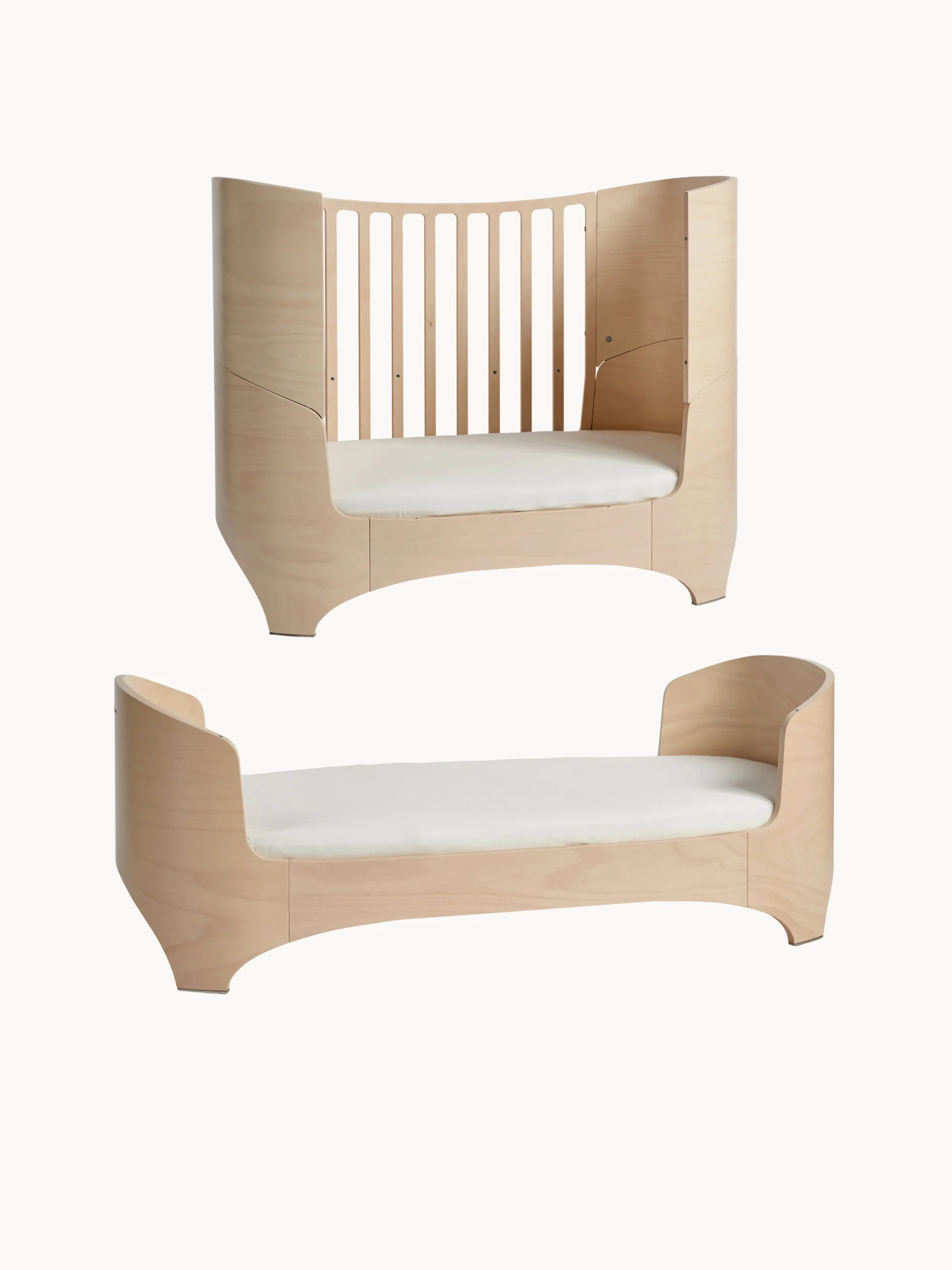 Holz-Baby-Juniorbett Leander Classic mit Erweiterung, 70 x 150 cm