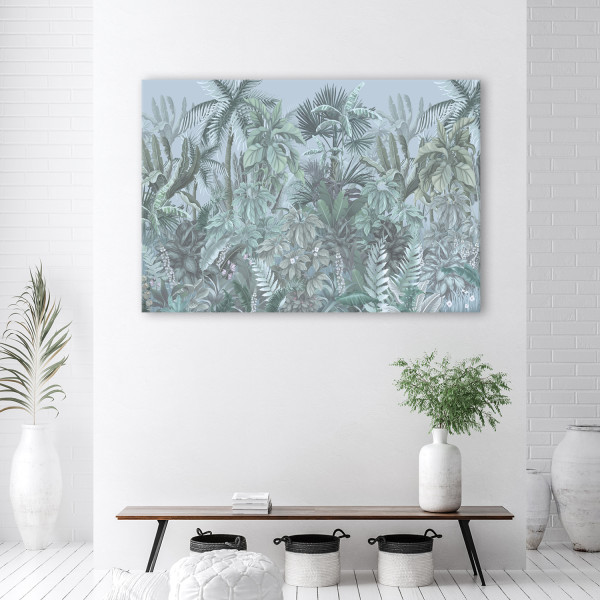 Feeby Obraz na płótnie, Tropikalne liście i drzewa 60x40