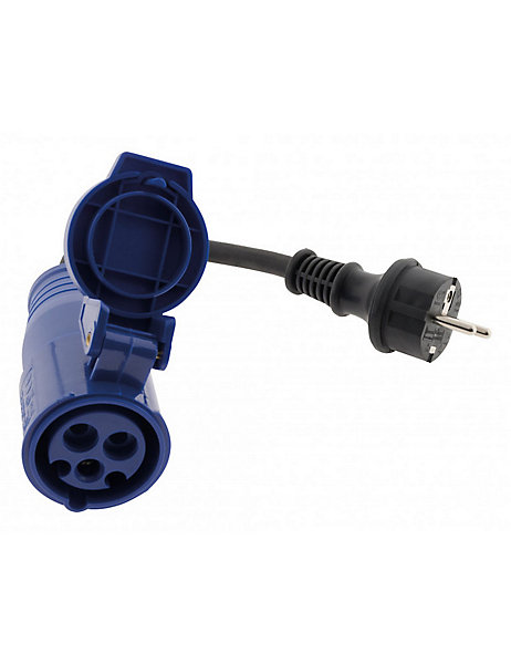 Adaptateur caravane femelle CEE17 en mâle 16A Zenitech