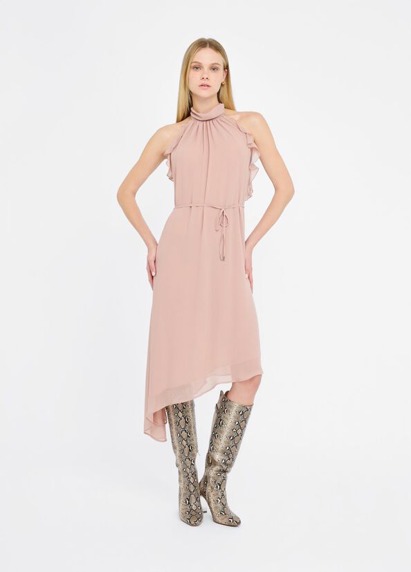 Abito elegante con rouches