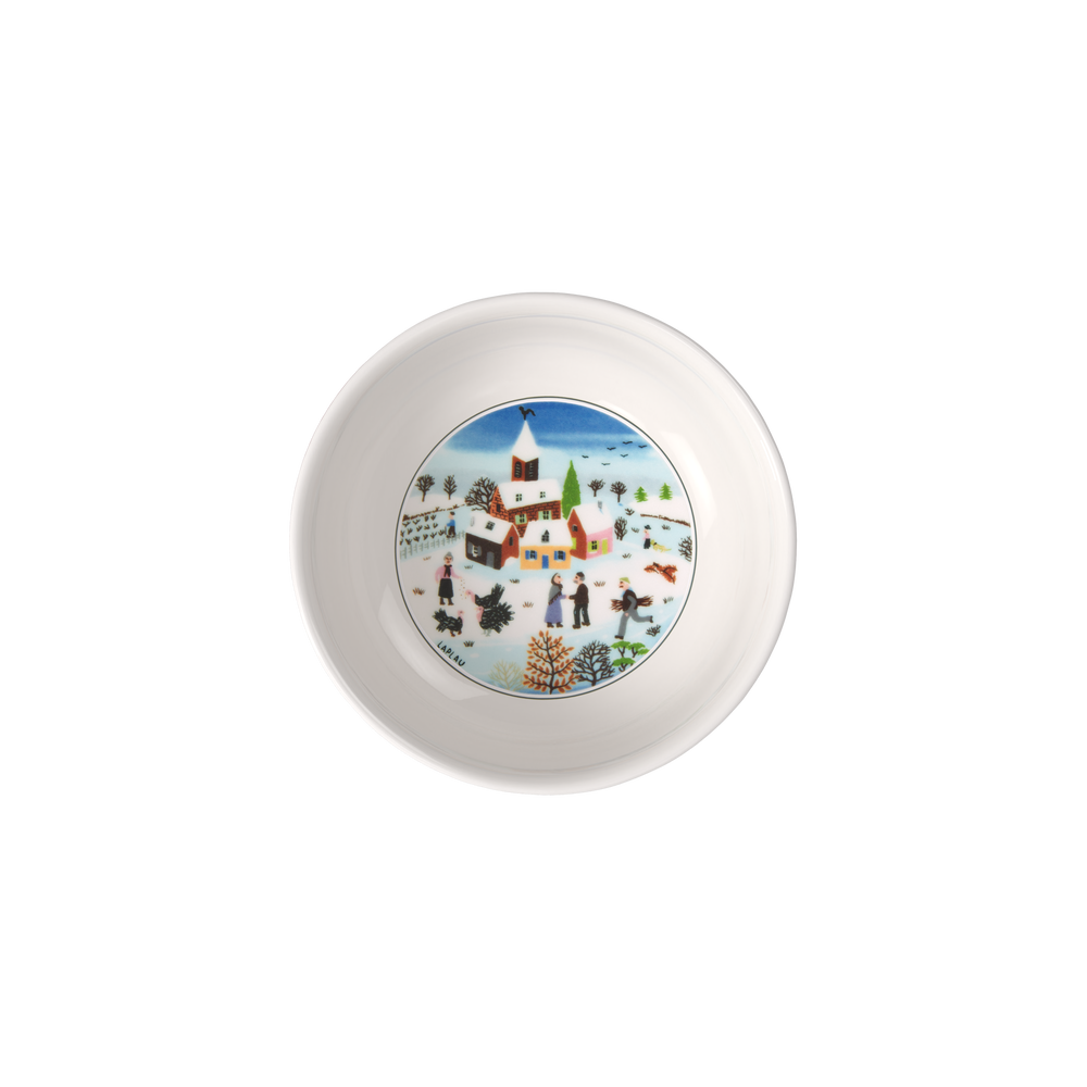 Design Naif Appetizer/ Dessert Bowl - Multi-colored, Premium Porcelain