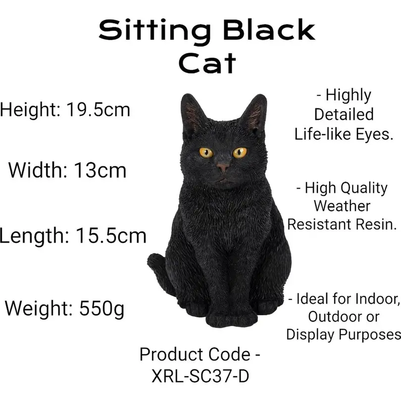 Figur Sitzende Katze