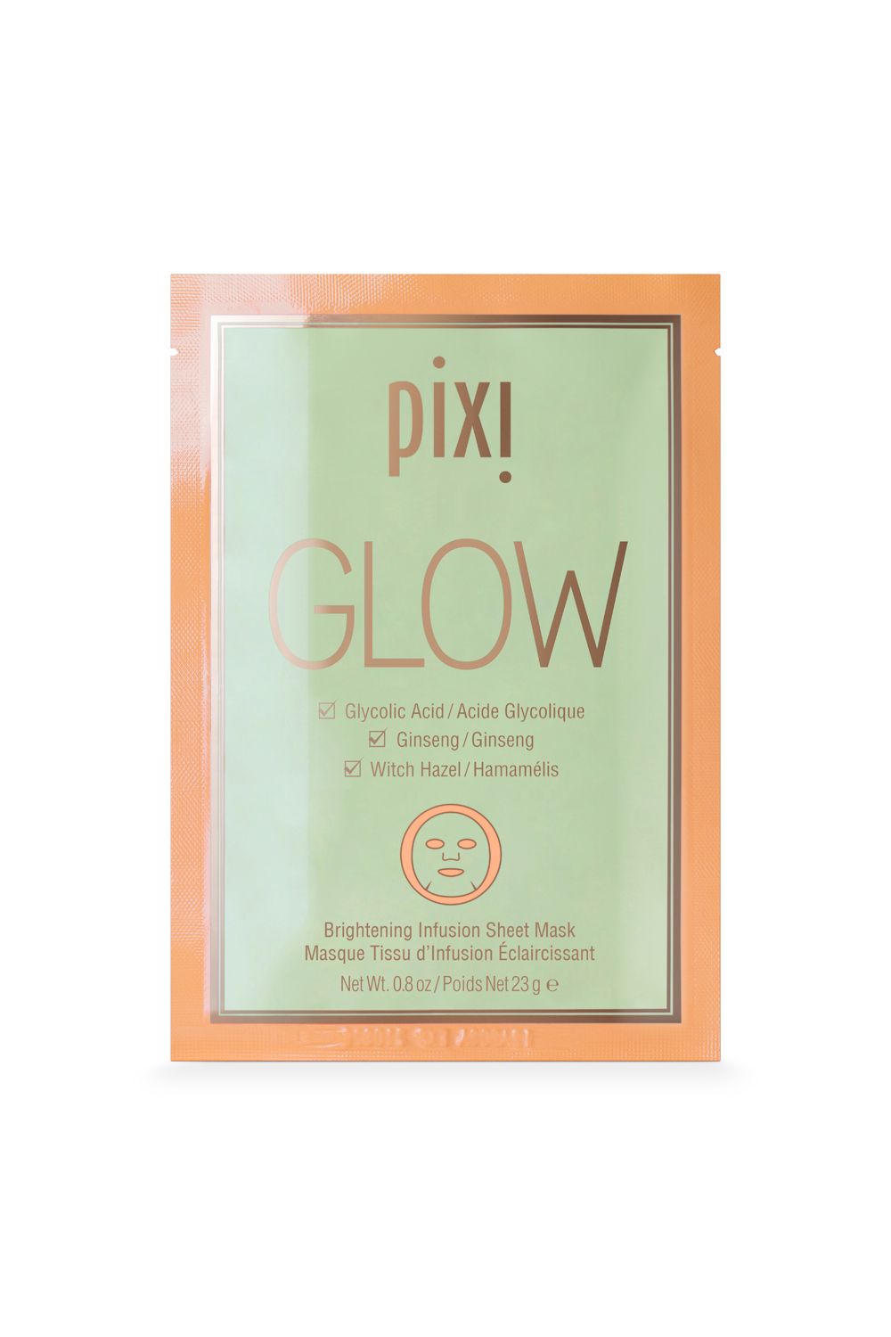 PIXI Beauty GLOW Glycolic Boost Pack of 3 Face Masks