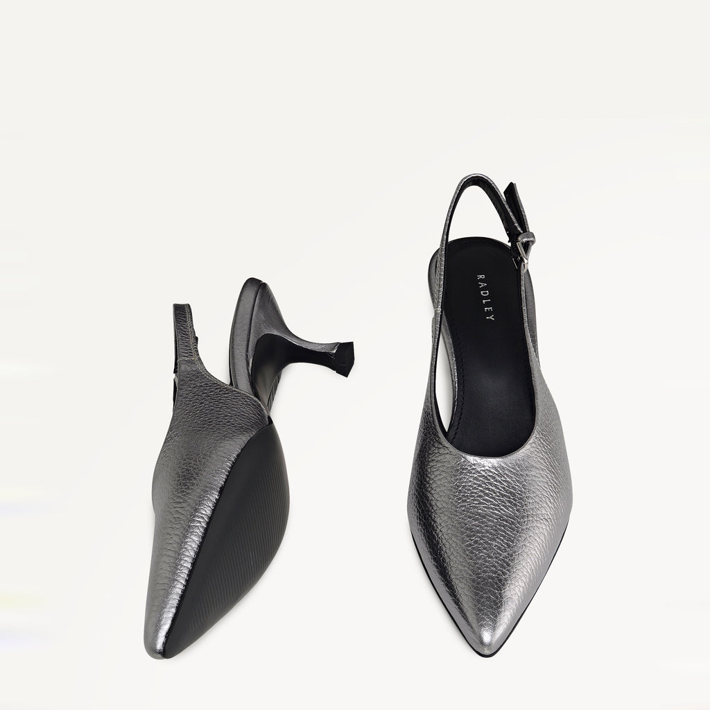 Chiltern Crescent - Heel Slingback - Kitten Point Sling
