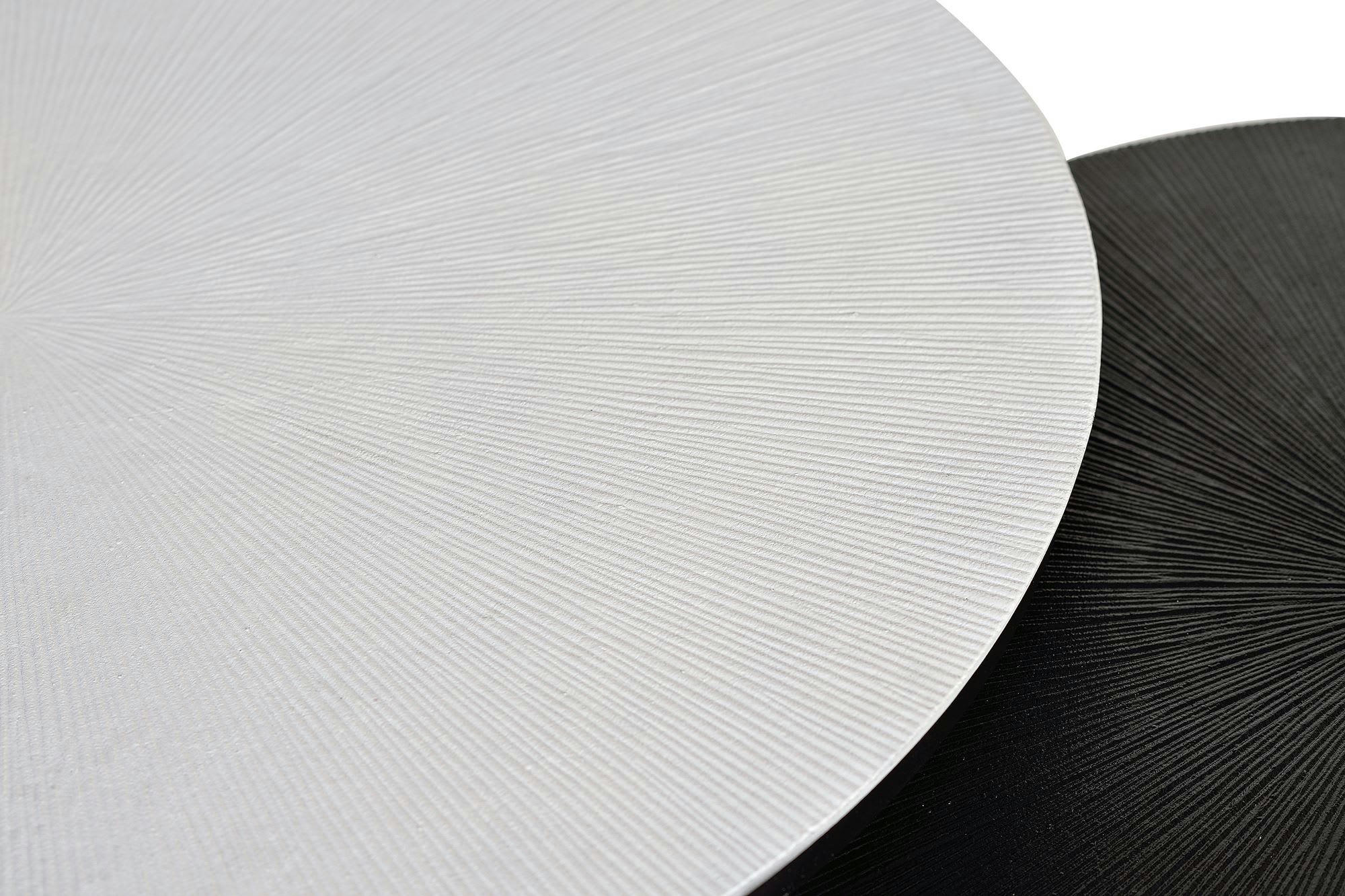 - Set de 2 tables basses en métal