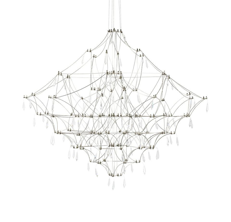 Lampa wisząca CONSTELATION 100 - LED, stal szczotkowana