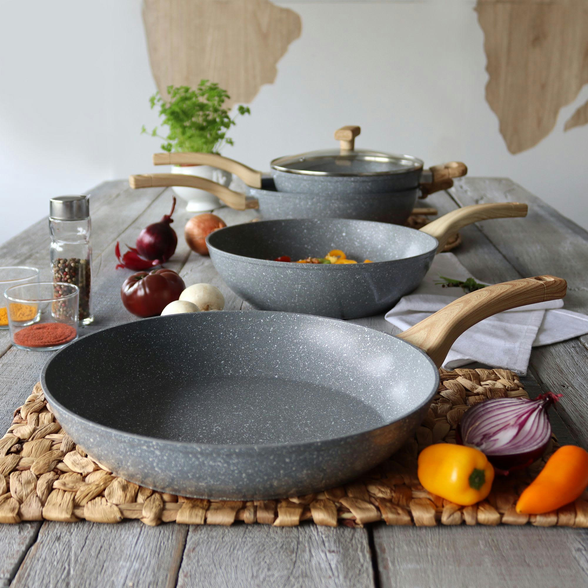 CANNELLE - Poêle en aluminium Ø30cm - compatible induction