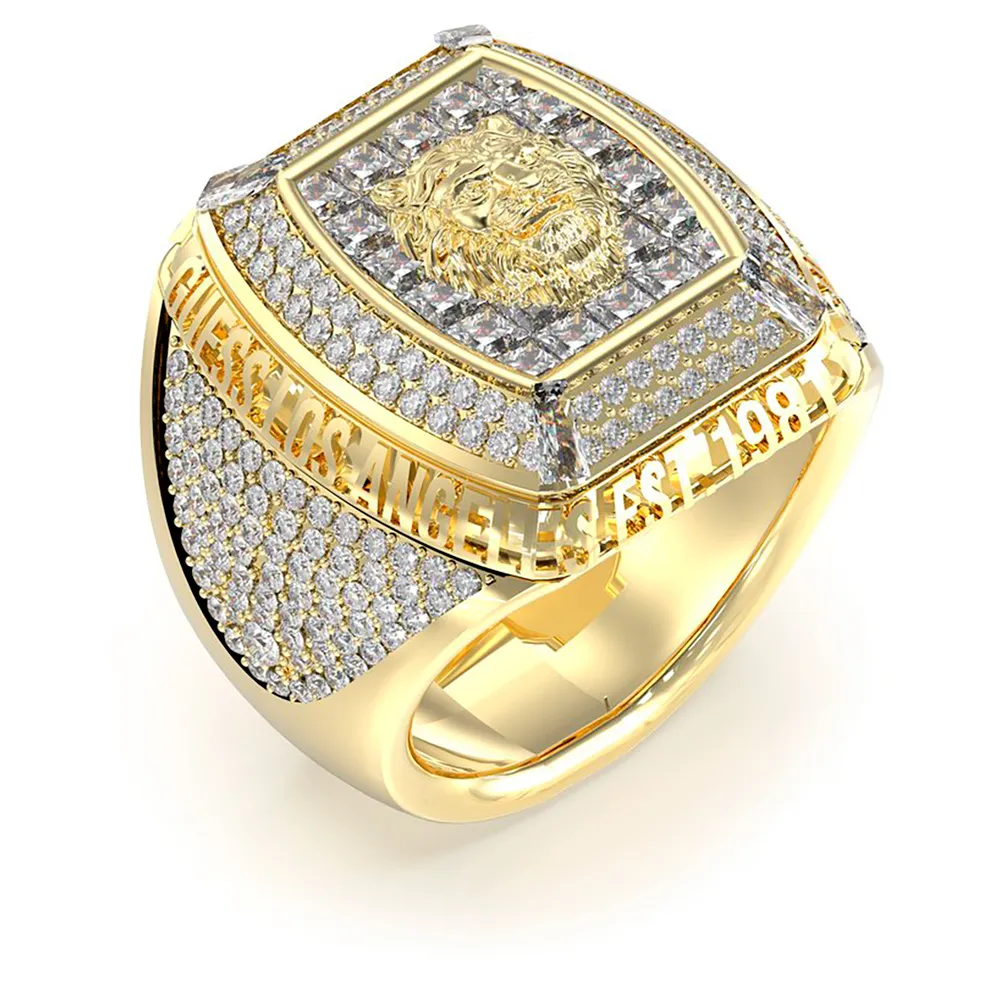 Guess Lion King Pave ring