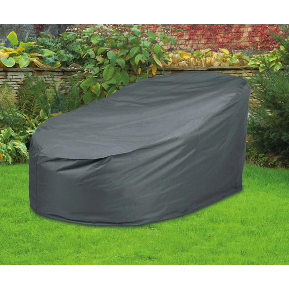 Gartenmöbel-Schutzhülle, Abdeckung für Rattan-Sonneninsel, 200x45/126cm