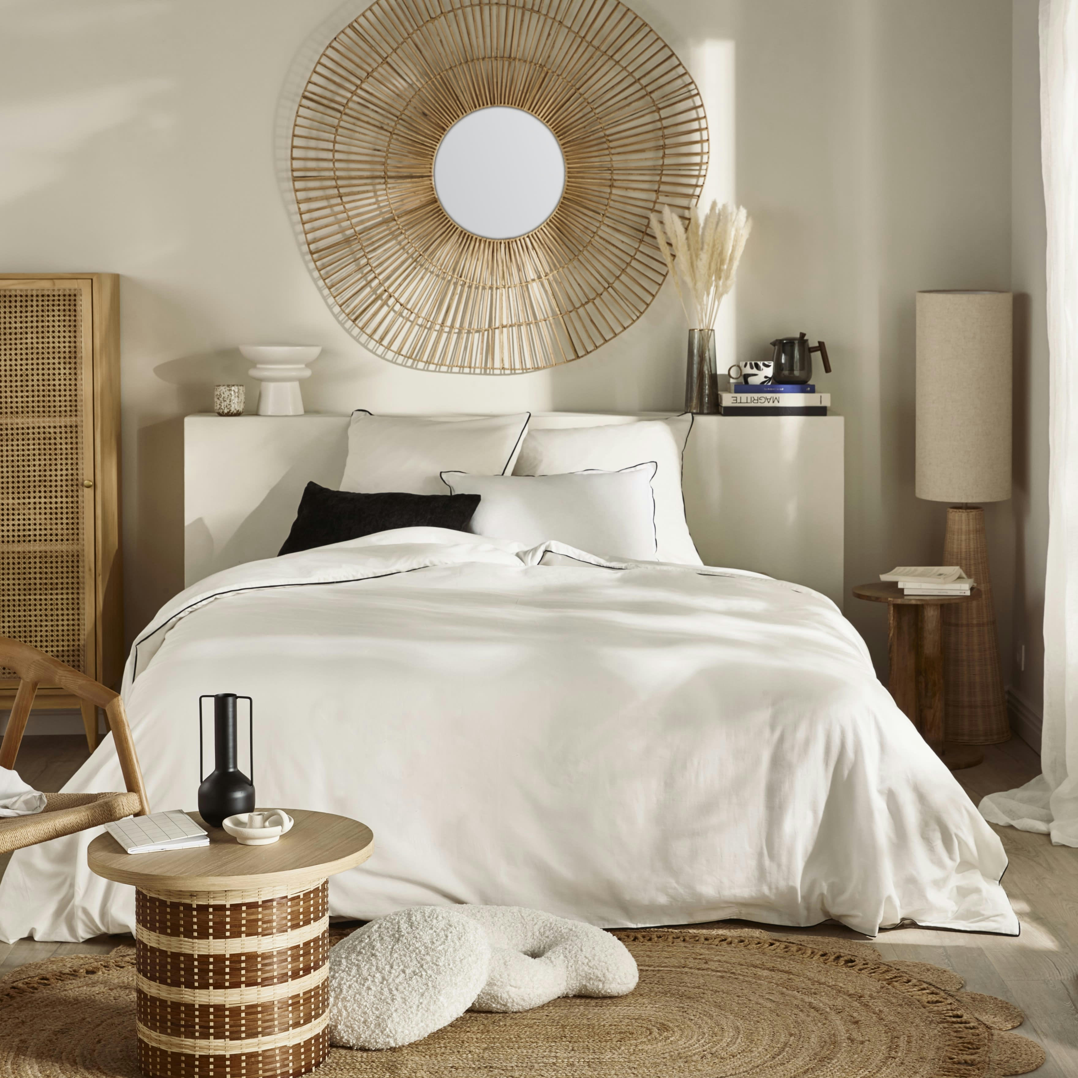 ANTONIA - Parure de lit en coton biologique écru 260x240