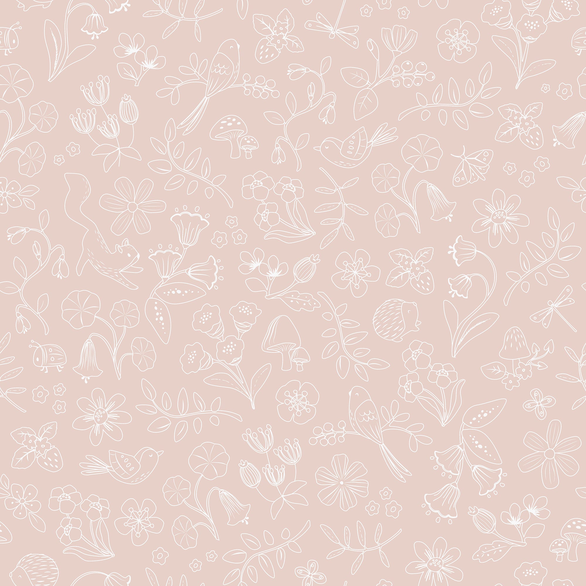 Little Dutch Vliesbehang - Fairy Wonders Blossom - 1000x53