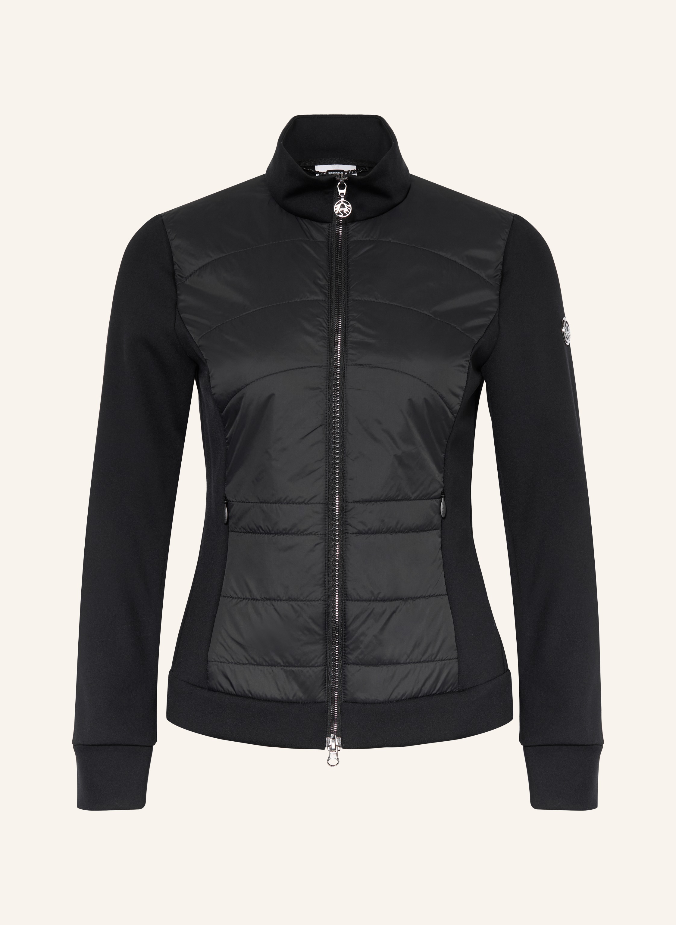 SPORTALM Sweatjacke im Materialmix
