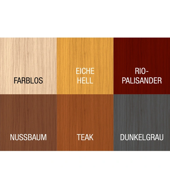 Holzlasur »3in1«, 4L, dunkelgrau
