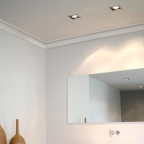CB523 Corniche plafond Orac Decor - 5,9x4,4x200cm (h x p x L) - polystyrène Carton complet
