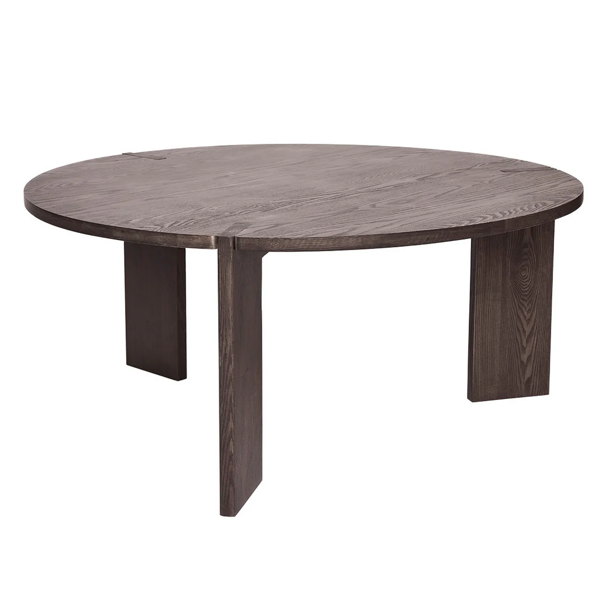 OYOY - OY Coffeetable, Ø 90 cm, Esche braun