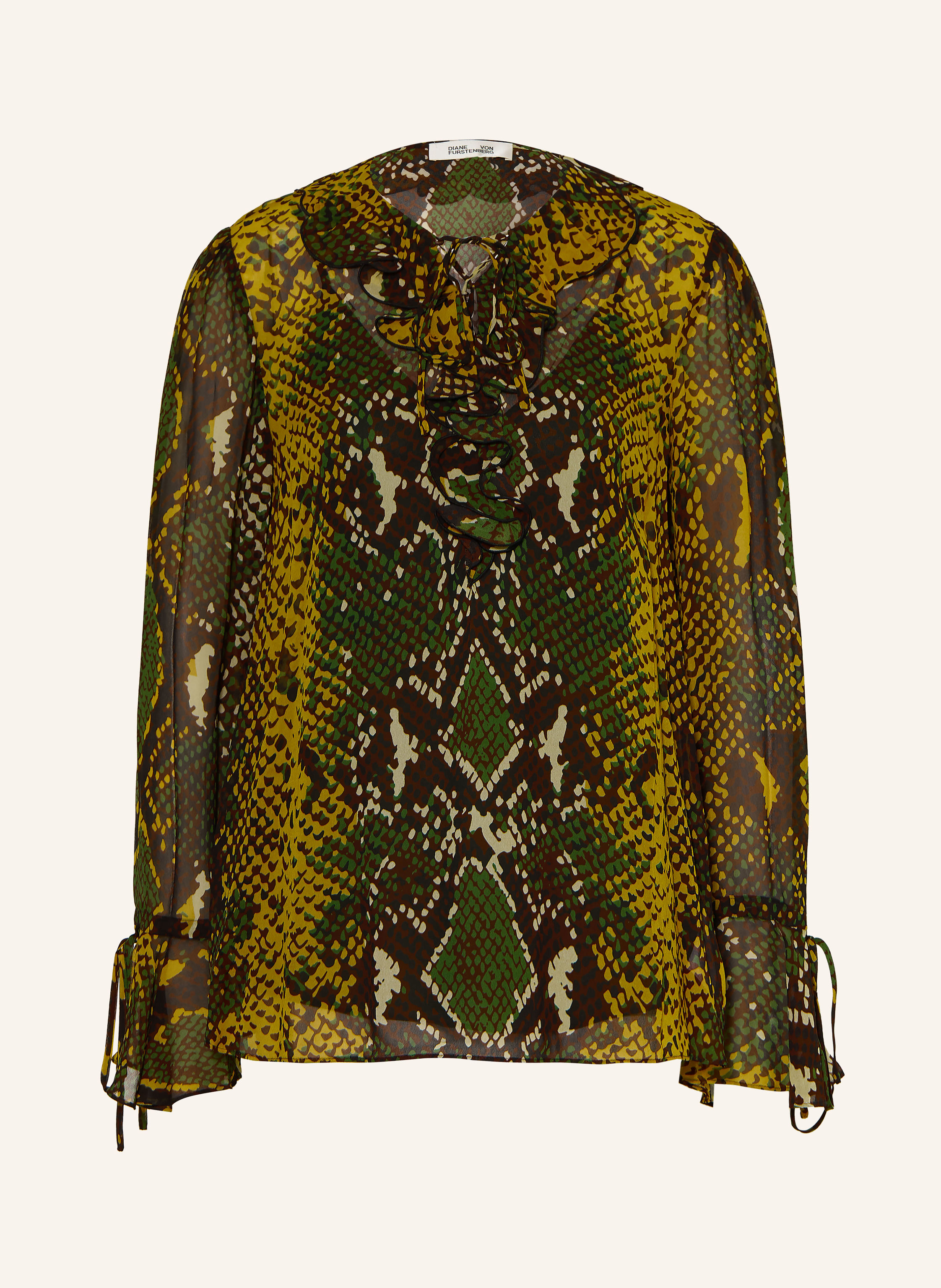 DIANE VON FURSTENBERG Blusenshirt PAOLA mit Volants