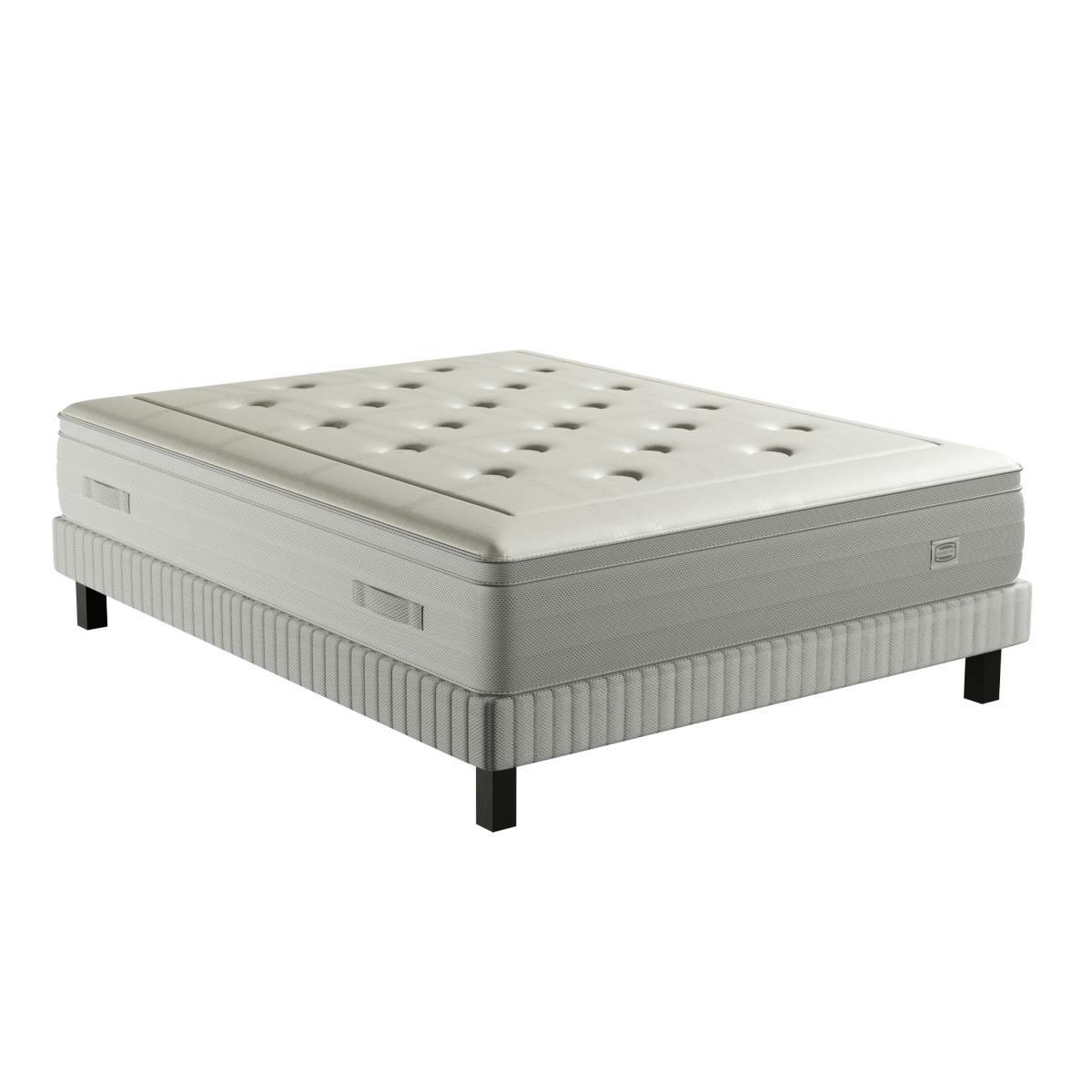 REFLEXION - Ens REFLEXION 140x190 matelas H33 ressort ensachés, ferme, sommier