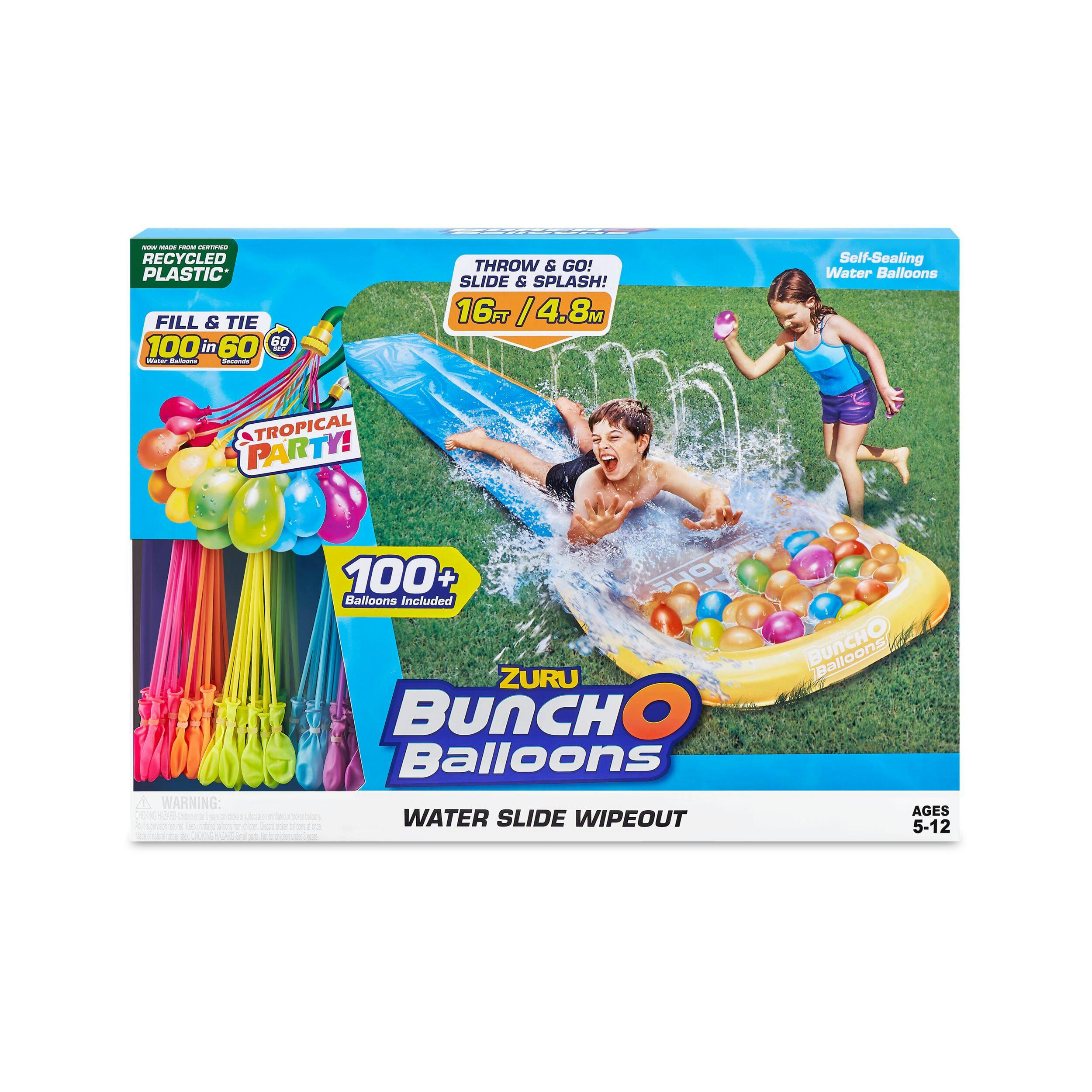 Zuru Bunch O' Balloons Tropical Party Single Lane Water Slide