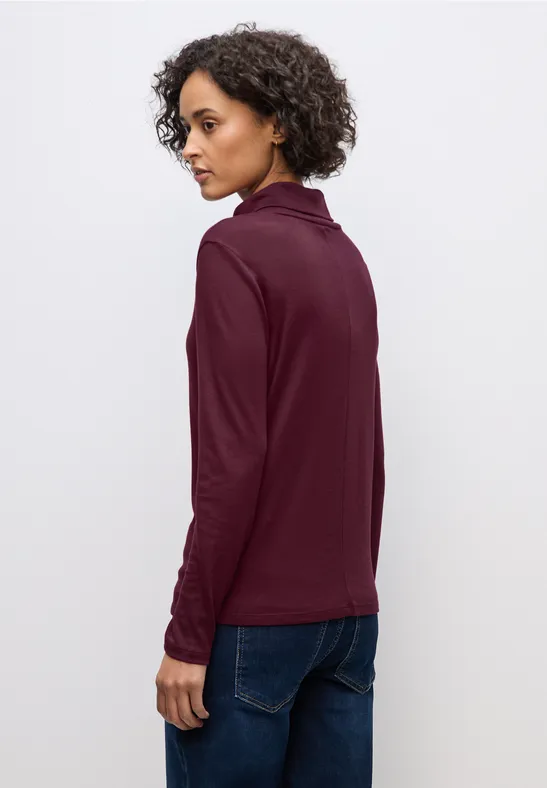 Basic Rollkragenshirt