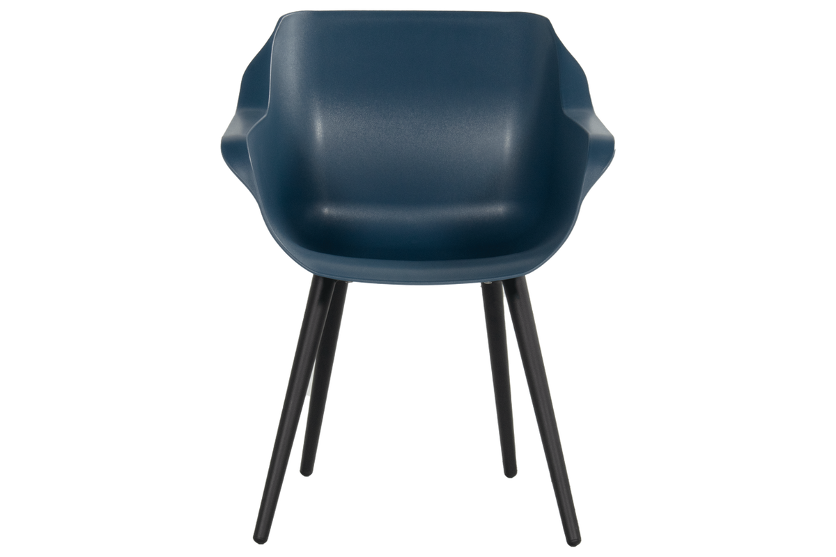 Hartman Tuinstoel Sophie Studio - Donkerblauw Kunststof - Set Van 2