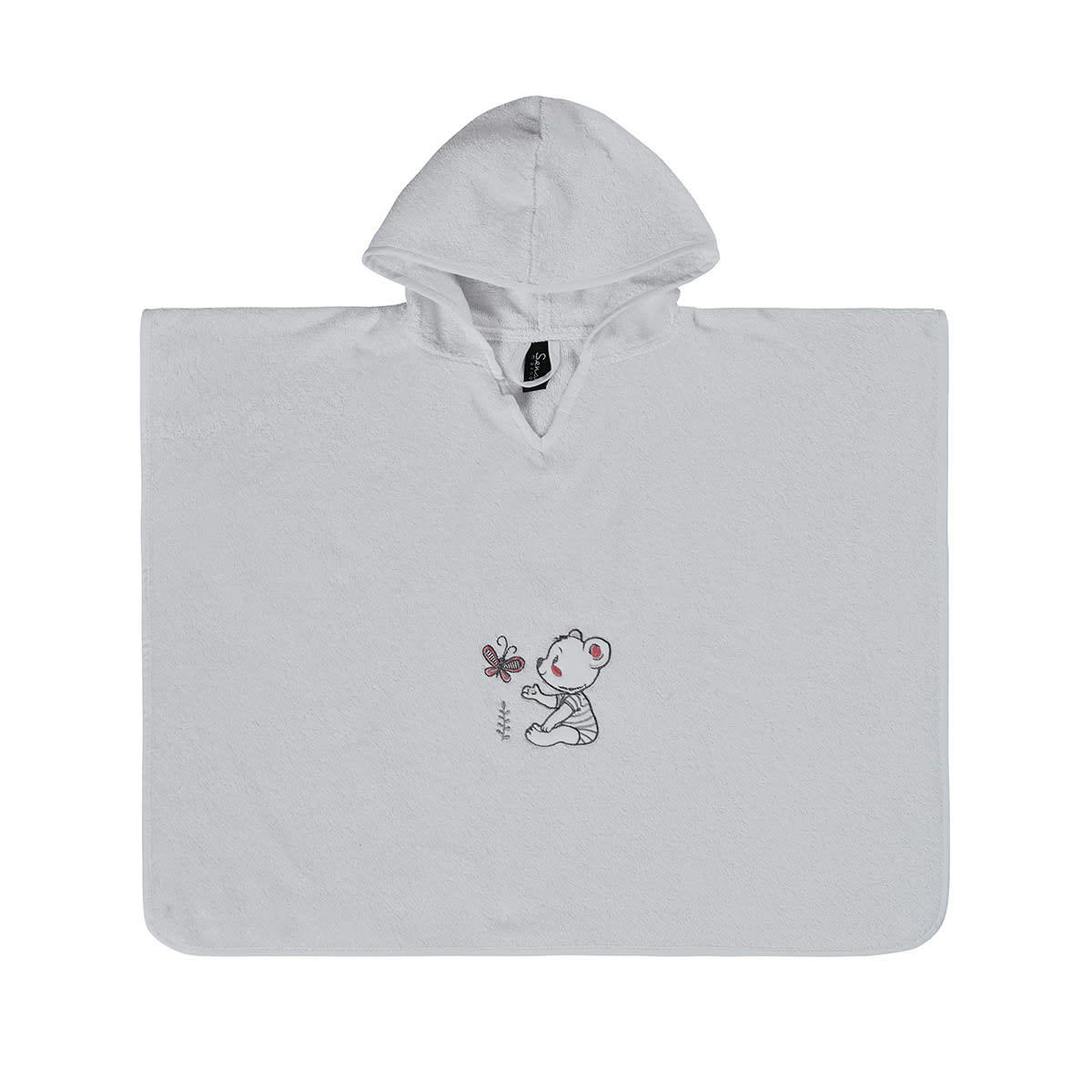 BABY BEAR - Poncho enfant  blanc Taille unique (4 - 8 ans)