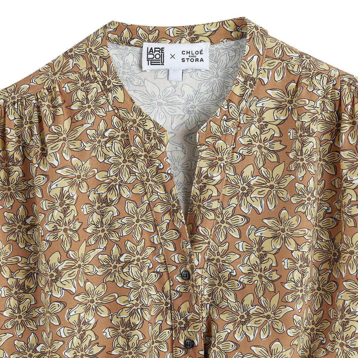 Robe imprimée sans manches