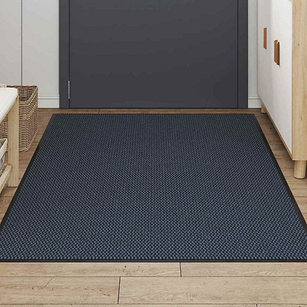 Paillasson bleu 115x200 cm vidaXL