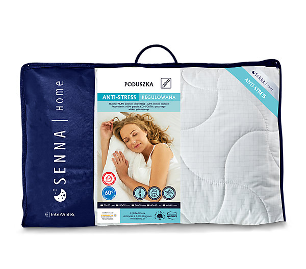 Oreiller 40x60 ANTI STRESS 400g Senna Home