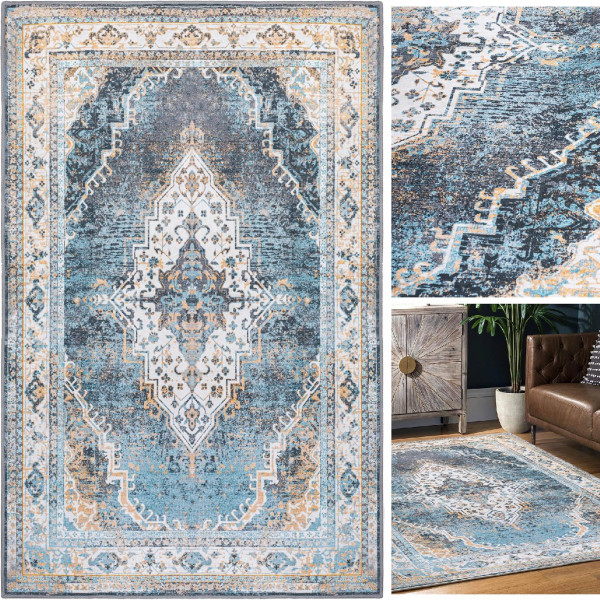Dywan Do Salonu Modny Orientalny Vintage 160X230