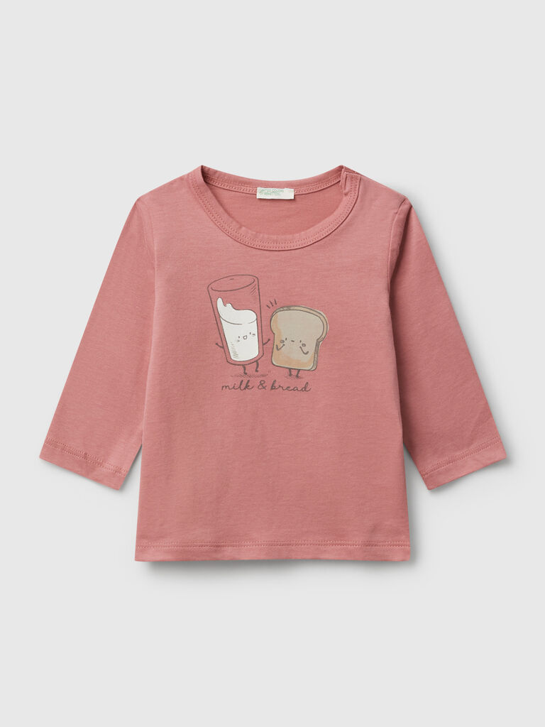 Crew neck t-shirt in cotton