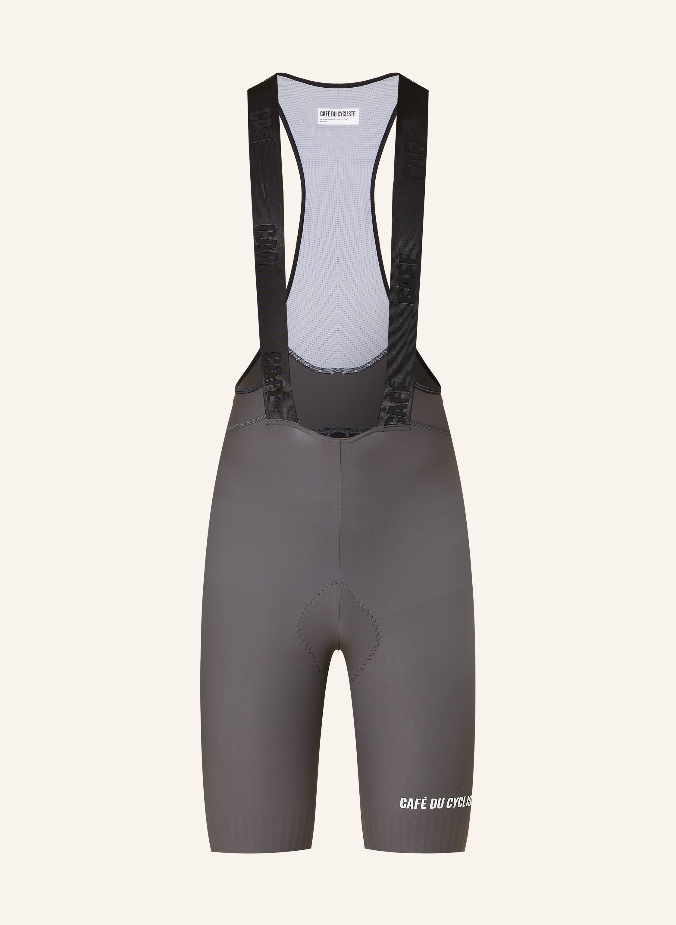 CAFÉ DU CYCLISTE Radhose mit Trägern und gepolstertem Einsatz MARINETTE