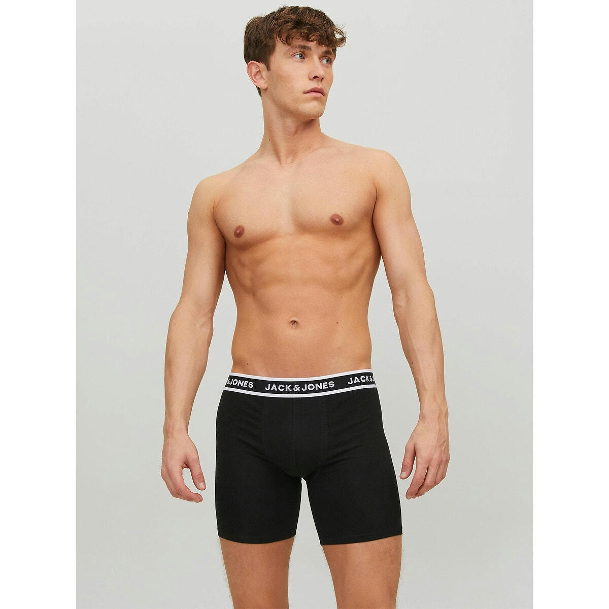 Lot de 3 boxers unis longs