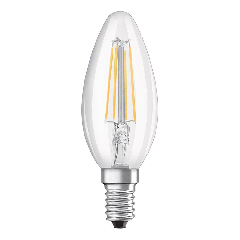 LYSPÆRE OSRAM LED E14 97MM 470LM 4W 3PK