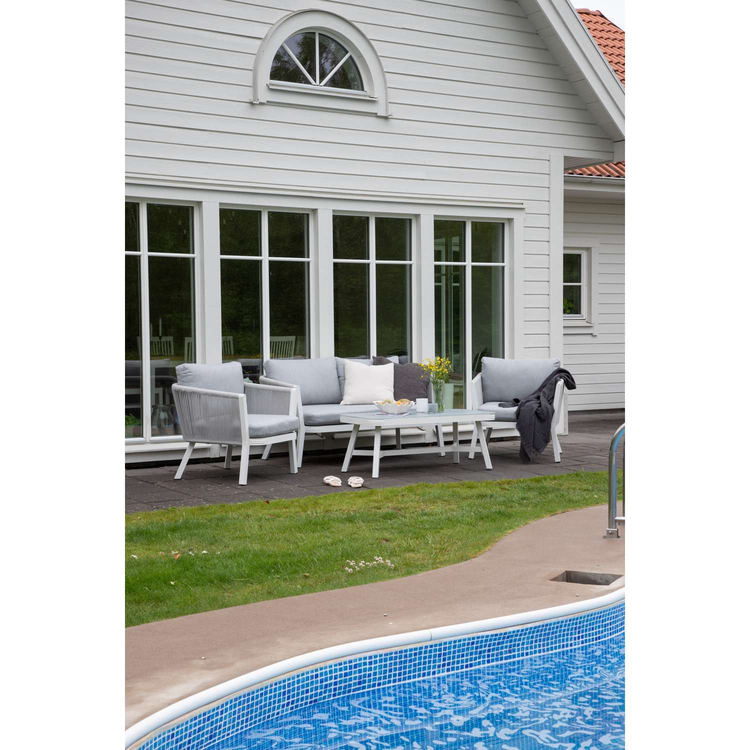 Venture Home Virya Bankstel - Wit