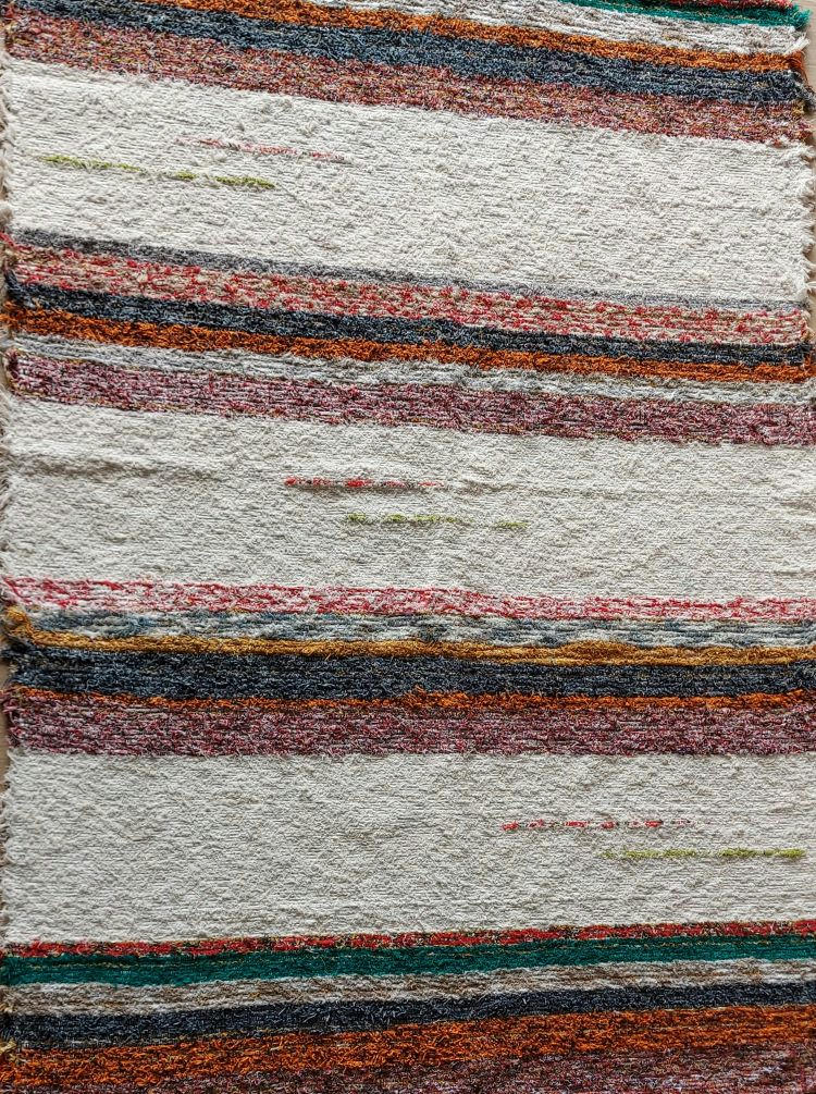 SENCILLO - Tapis en coton océan multi 170x240cm