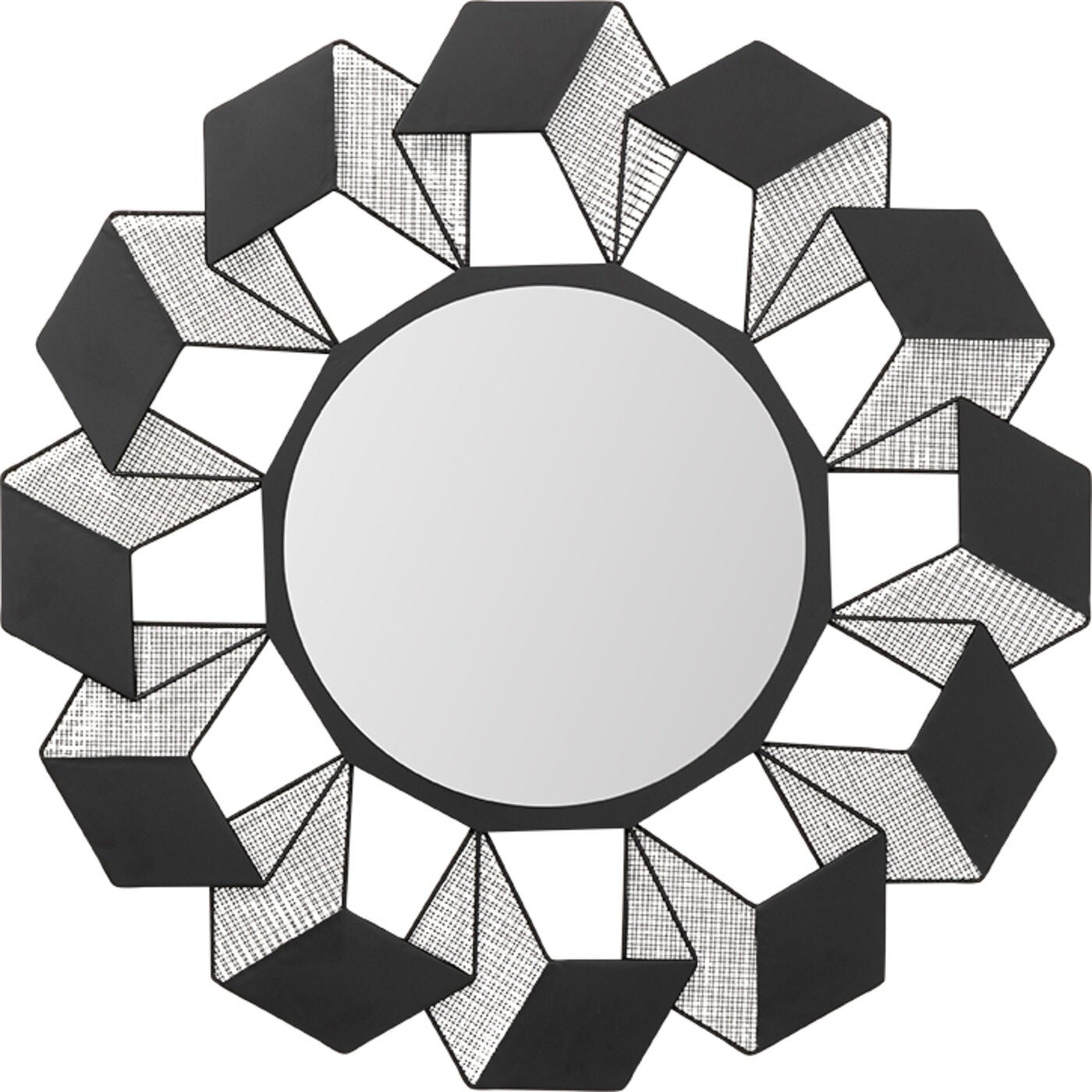 Kare Design Spiegel Cubes Ø70cm