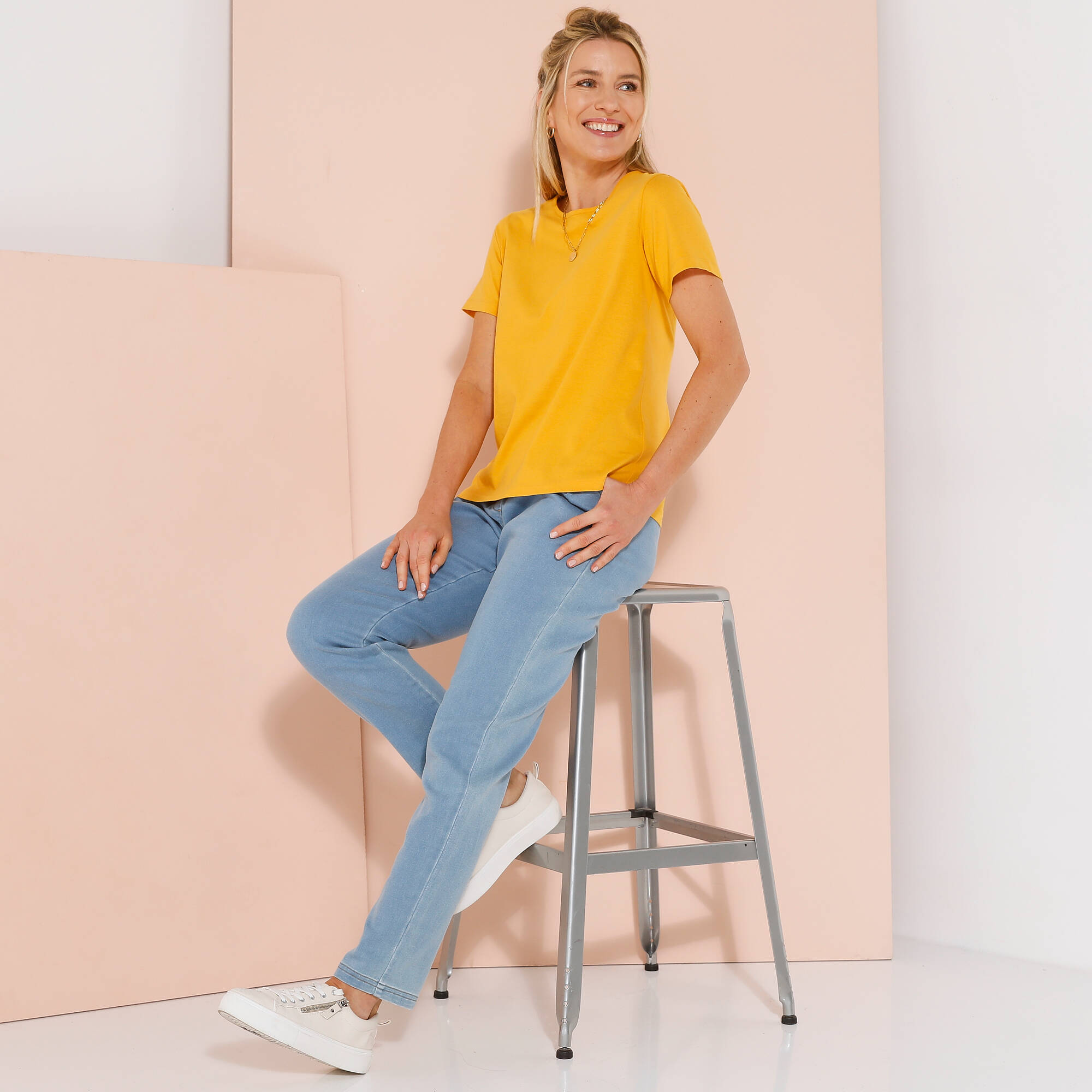 T-shirt manches courtes uni