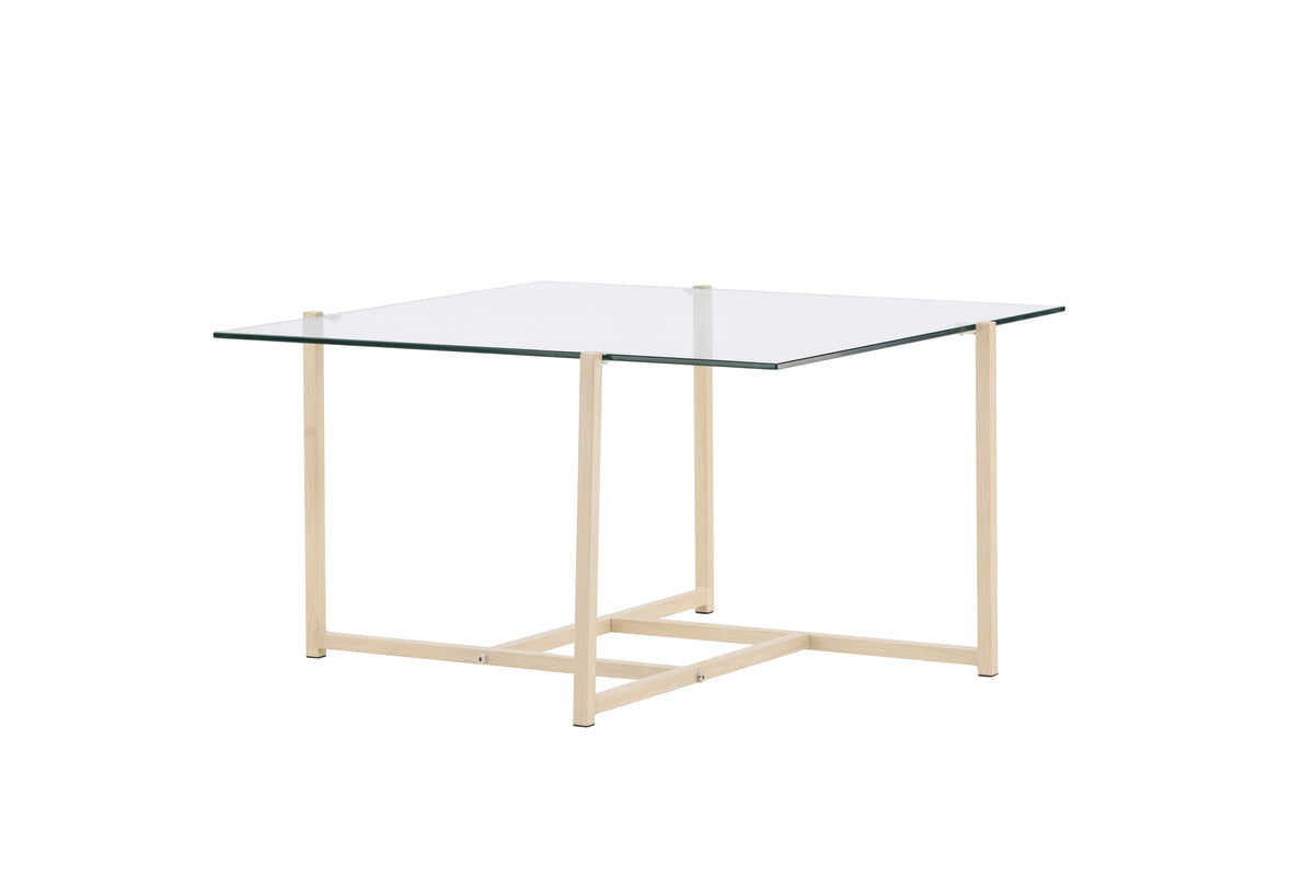 BRAM Salontafel Hawi - 80 x 80 cm - Beige