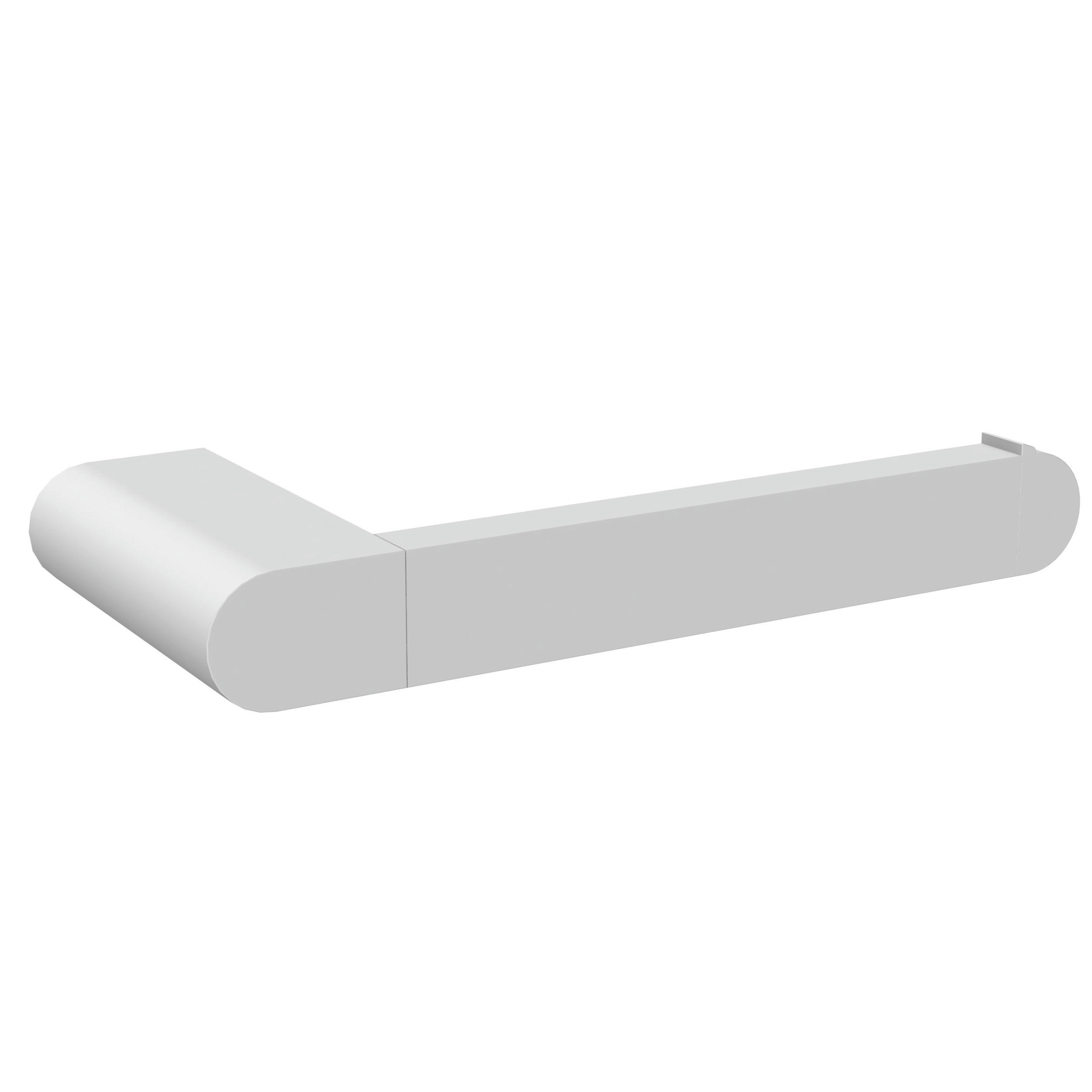 LOFT-GAME - Porte-papier WC blanc mat à fixer