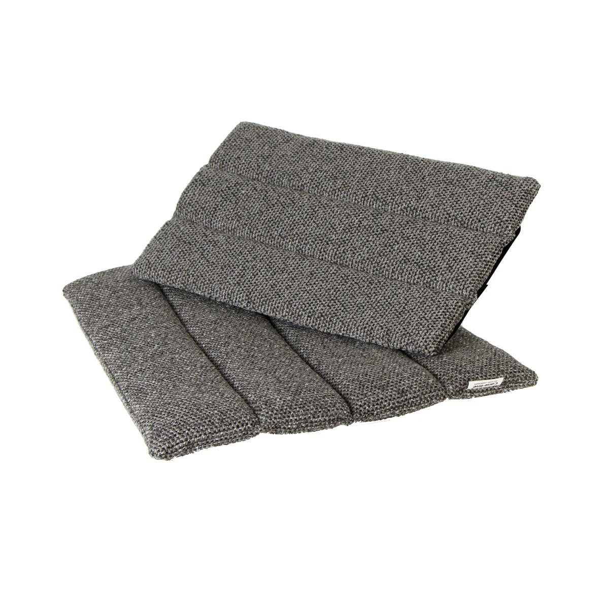Cane-line - Sitz- und Rückenkissen für Flip Klappstuhl Outdoor, grau