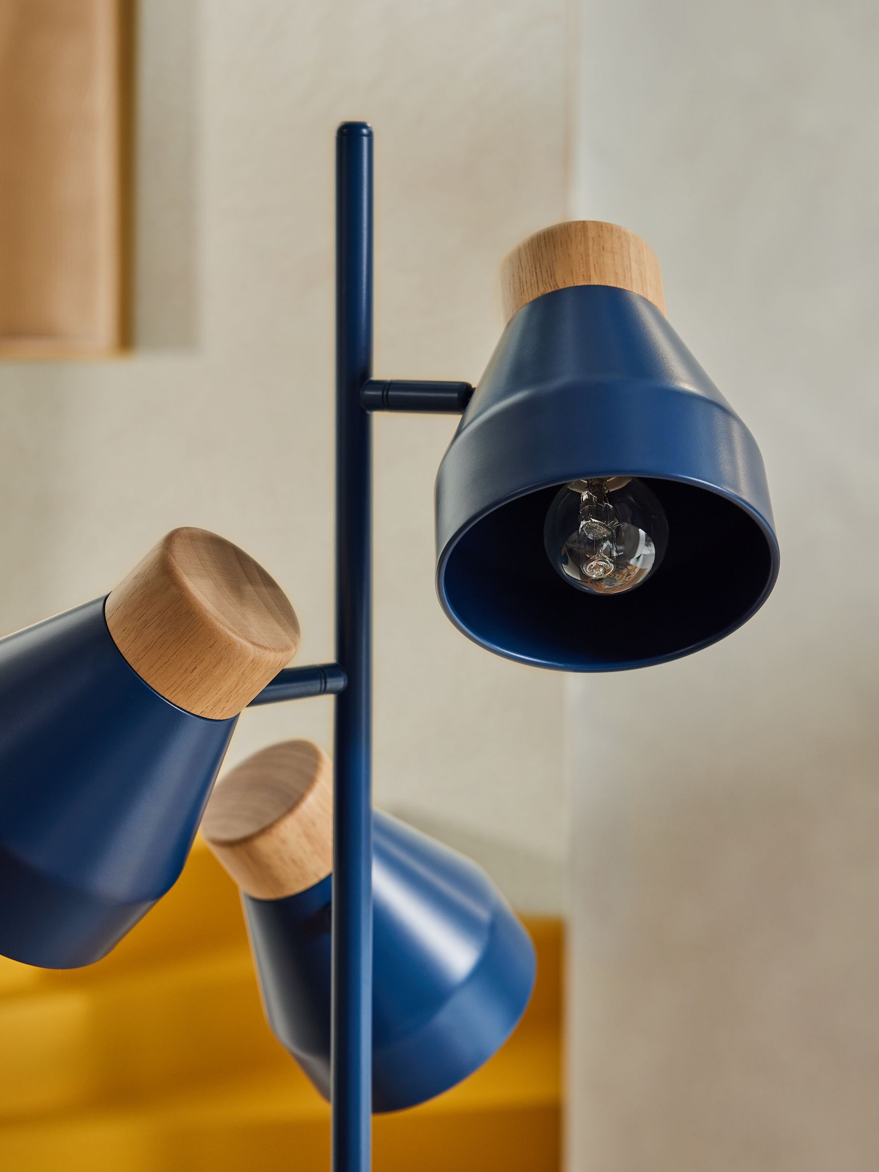 Albert Floor Lamp in Navy